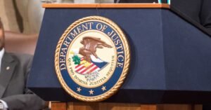 Department of Justice seal.